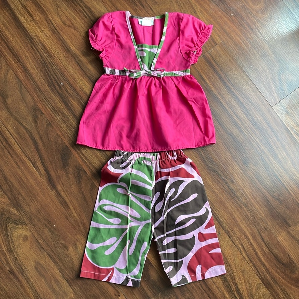 Hawaii Aloha Print Set